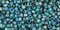 Toho 11/0 Round Japanese Seed Bead, #167BDF, Transparent AB Frost Teal, 13 grams